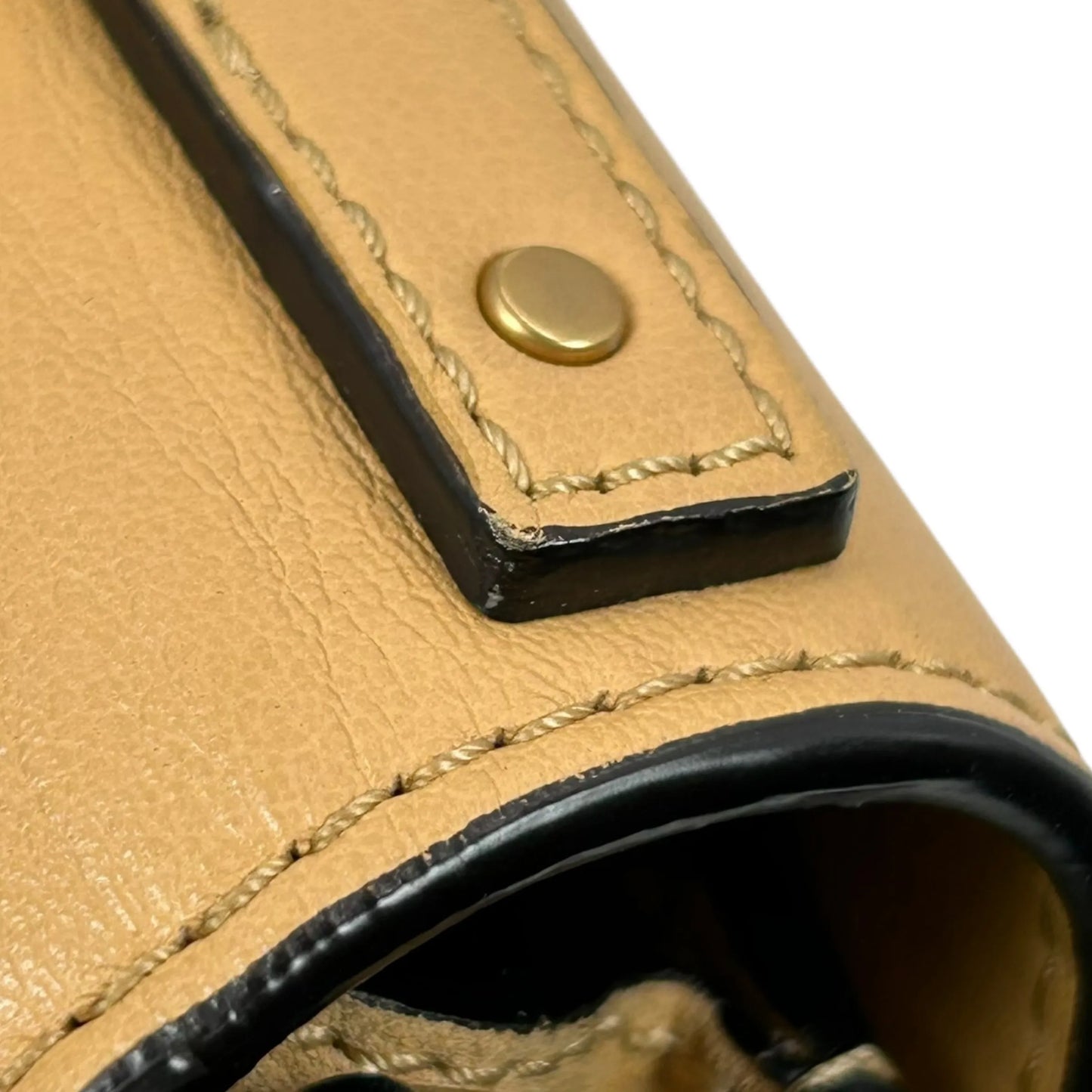 Chloé Nile Small Bracelet Bag Leather Handbag/Shoulder Bag - Beige 