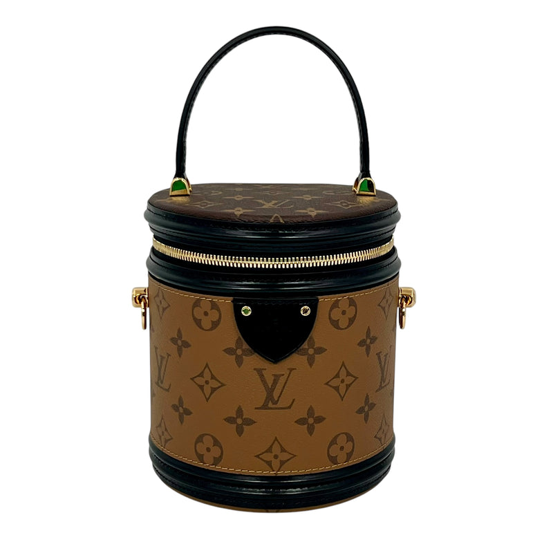 Louis Vuitton モノグラム キャンバス リバース カンヌ ハンドバッグ - ブラウン