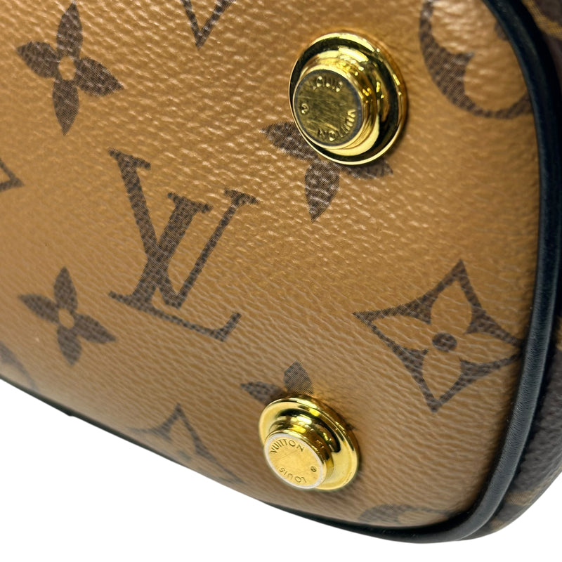 Louis Vuitton モノグラム キャンバス リバース ヴァニティ NV PM ショルダーバッグ - ブラウン