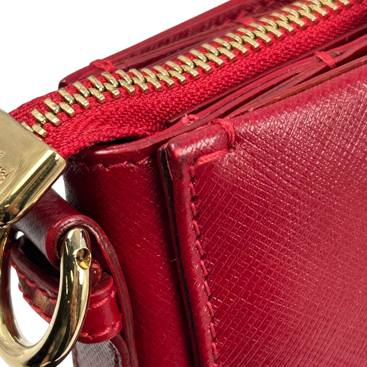 Salvatore Ferragamo ヴァラ ボン ハンドバッグ - レッド