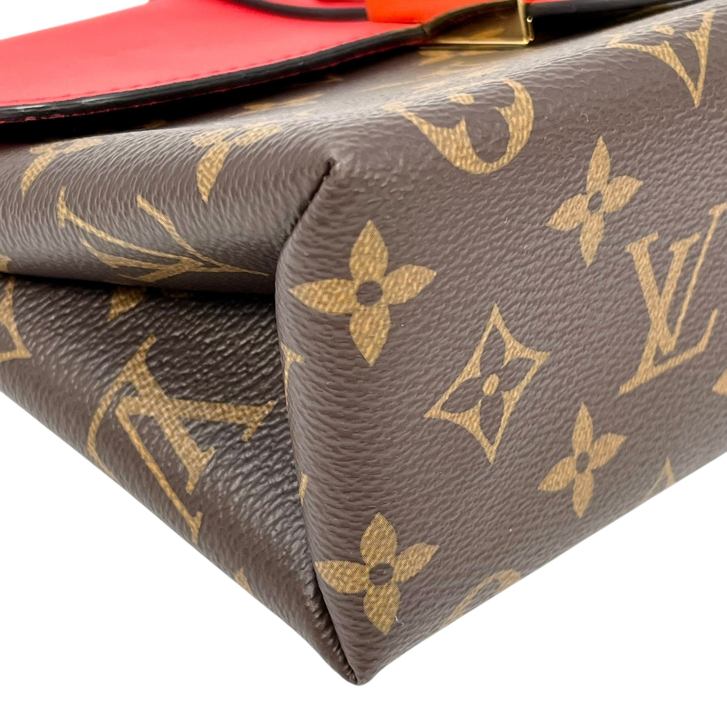 Louis Vuitton Lock BB Handbag Shoulder Bag - Red 