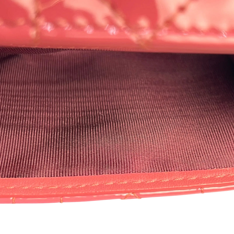 Dior Lady Dior Lotus Compact Wallet - Pink 