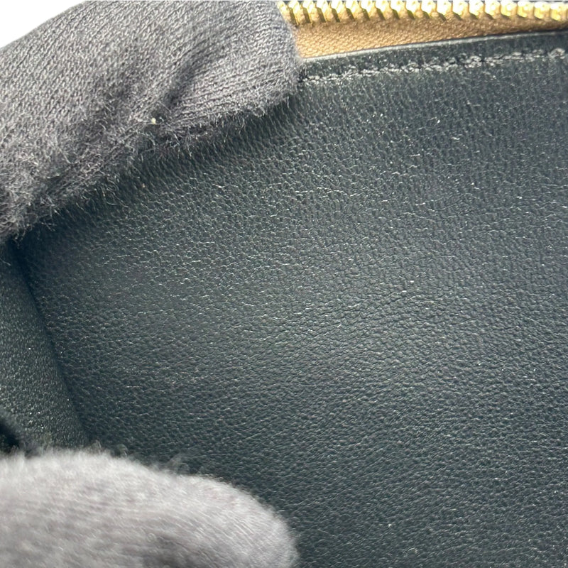 Saint Laurent YSL Zippy Bi-fold Compact Wallet - Beige 