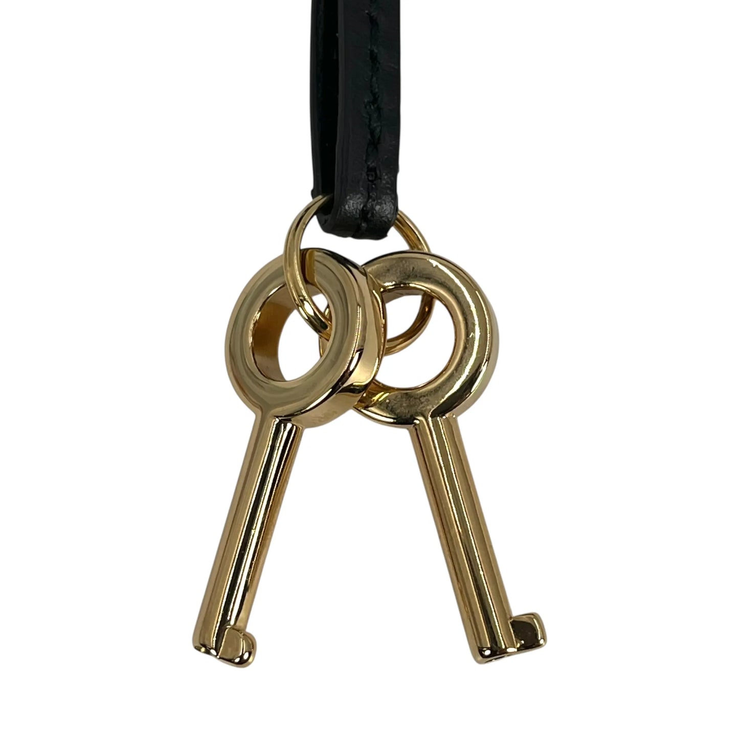 GUCCI Guccissima Padlock Top Handle Leather Hand Bag - Black 