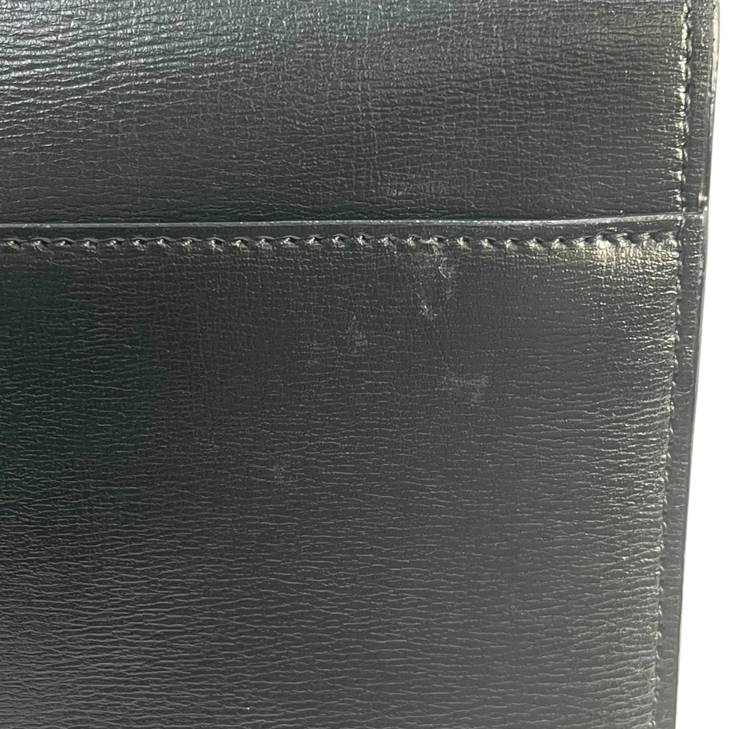 SAINT LAURENT サンセット ミディアム レザー チェーンショルダーバッグ - ブラック