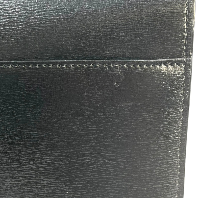 SAINT LAURENT サンセット ミディアム レザー チェーンショルダーバッグ - ブラック