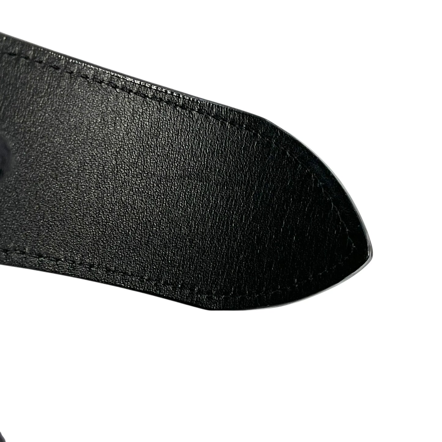 LOUIS VUITTON LV イニシャル リバーシブル ベルト - ブラック