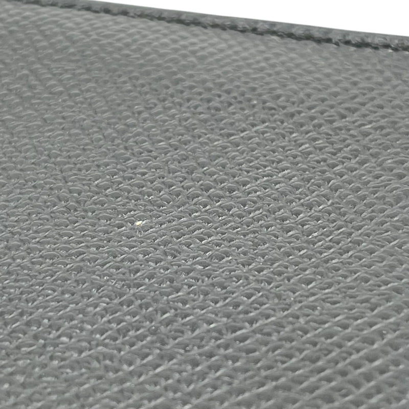 HERMES Bearn Souffle Epsom Leather Long Wallet (2014) - Black (R Stamp) 