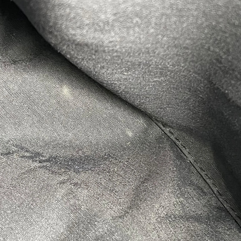 HERMES Air Line Canvas Clutch Bag - Grey 