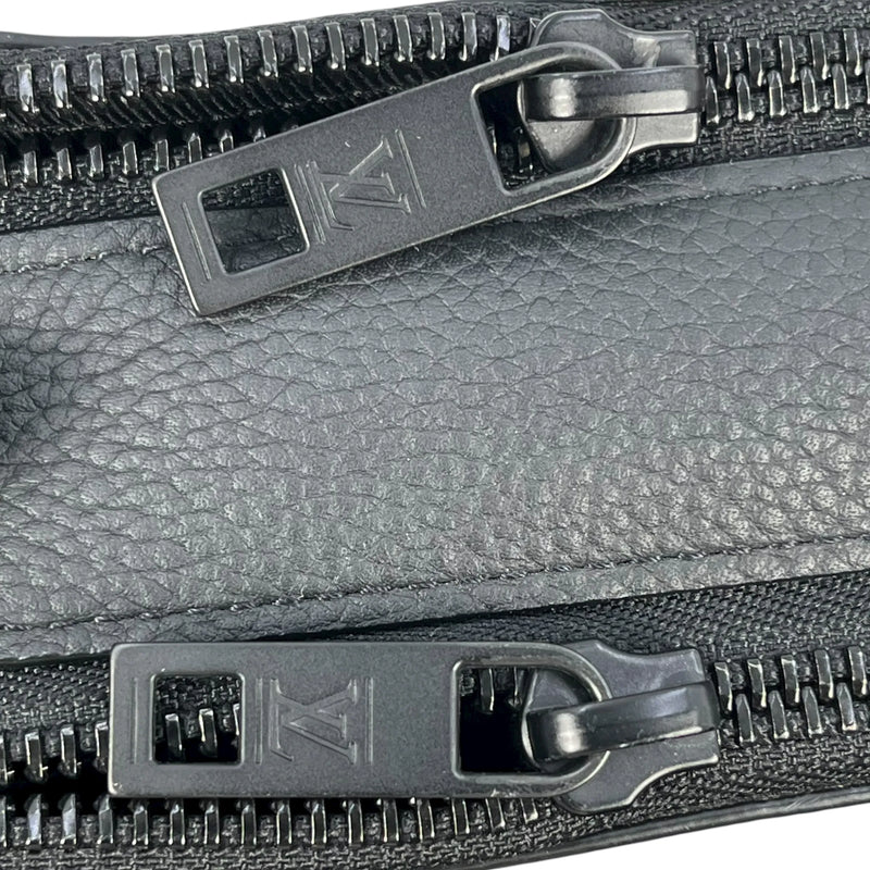 LOUIS VUITTON Alpha Wearable Monogram Eclipse Shoulder Bag - Black 