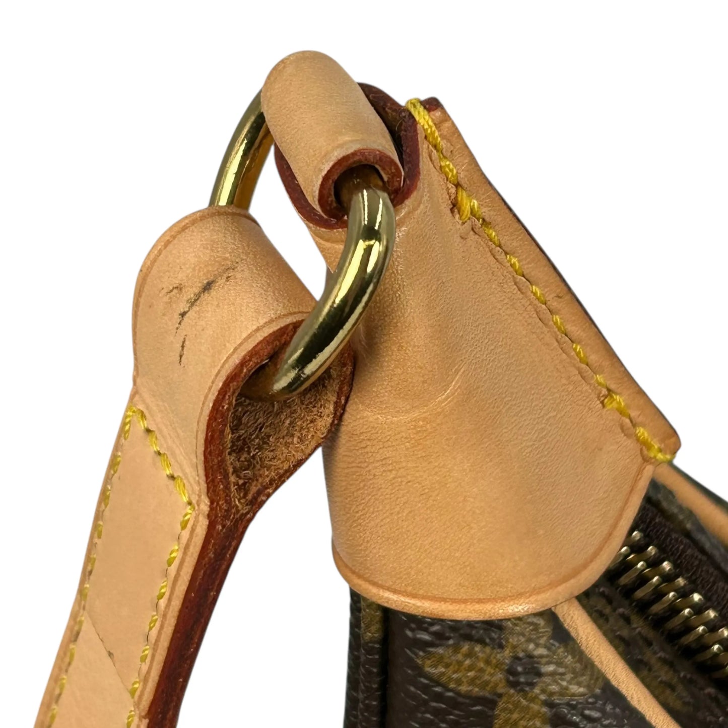 LOUIS VUITTON Boulogne Monogram Canvas Shoulder Bag - Brown 