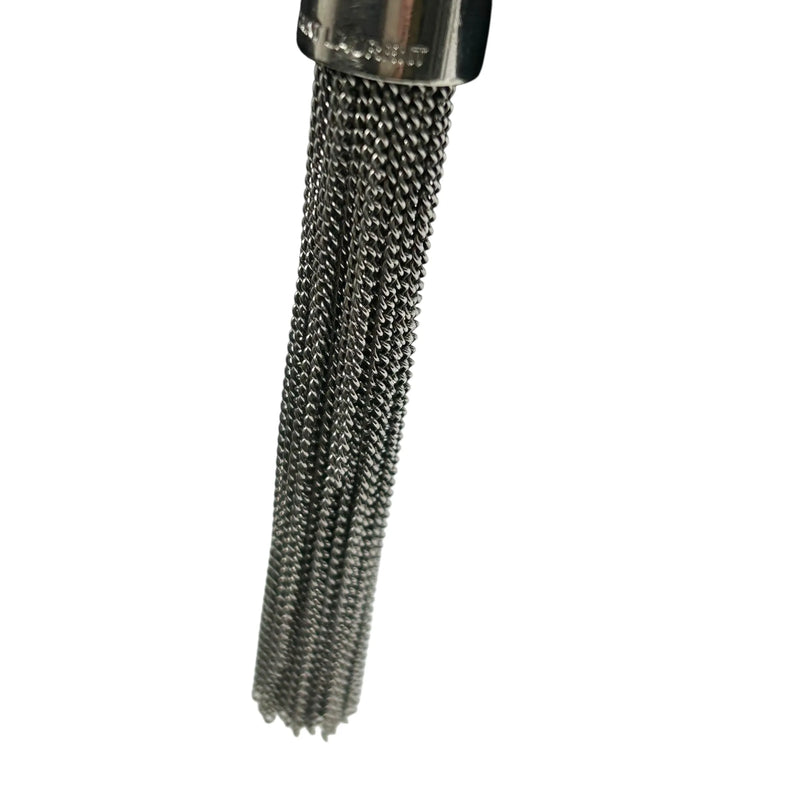 Saint Laurent ケイト タッセル ミディアム レザー チェーンショルダーバッグ - ブラック