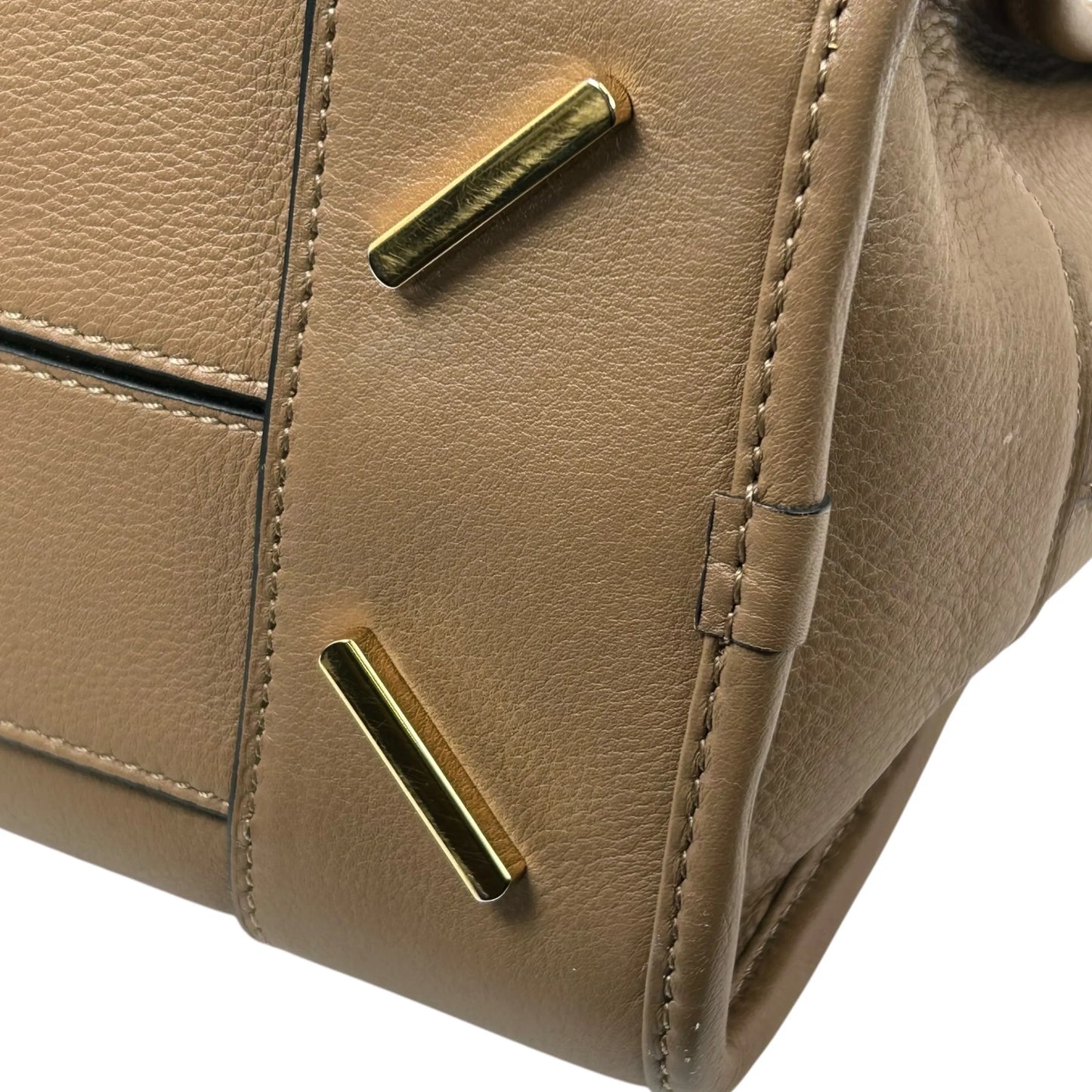 Loewe Amazona 28 Calfskin Handbag/Shoulder Bag - Brown 