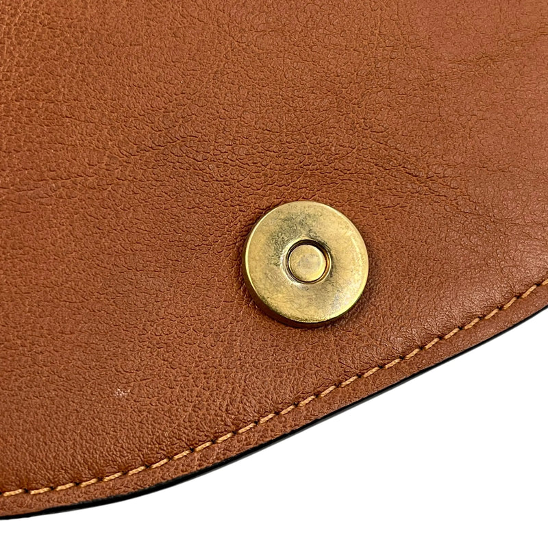 Chloé ナイル レザー ブレスレットバッグ ハンドバッグ ショルダーバッグ - ブラウン