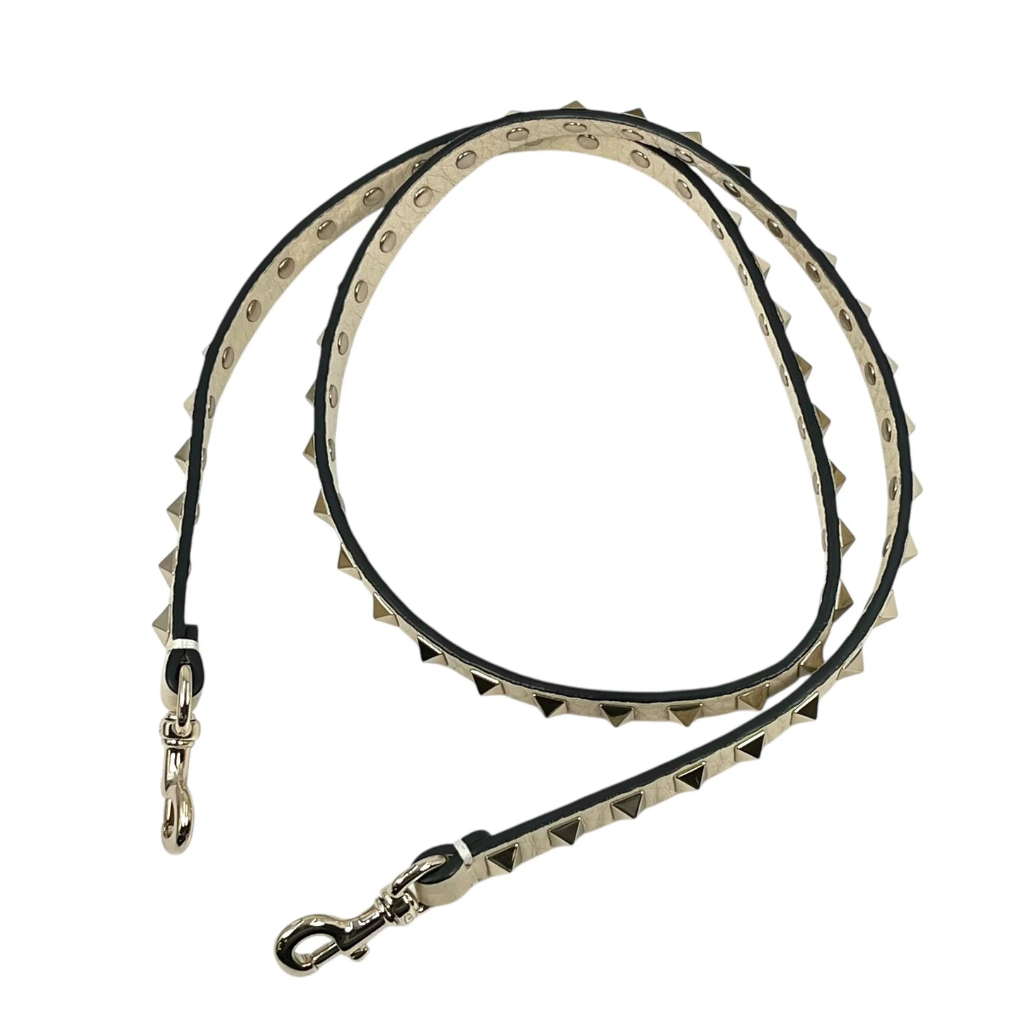 Valentino Rockstud Leather Handbag/Shoulder Bag - White 