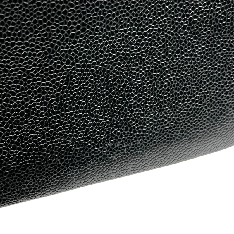 CHANEL 復刻トート キャビアスキン トートバッグ - ブラック