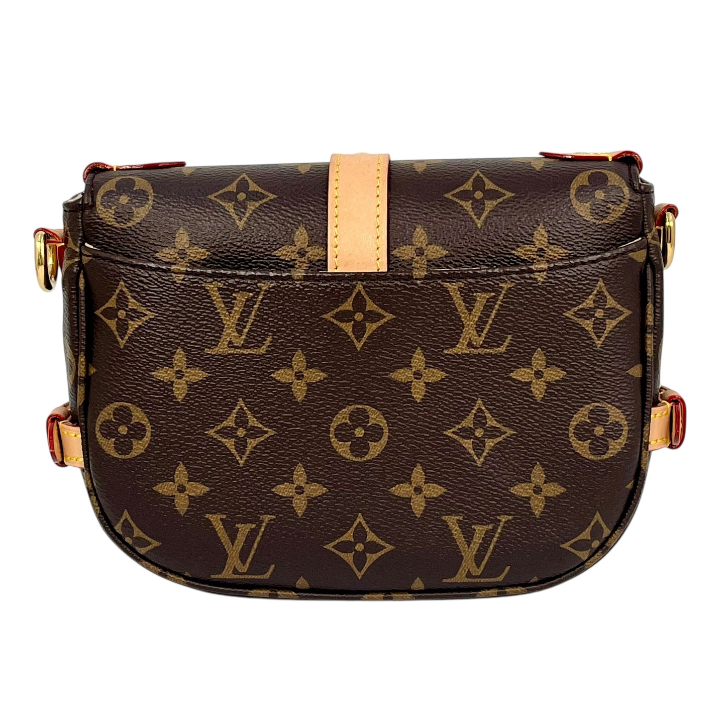 Louis Vuitton Monogram Canvas Saumur BB Handbag - Brown 