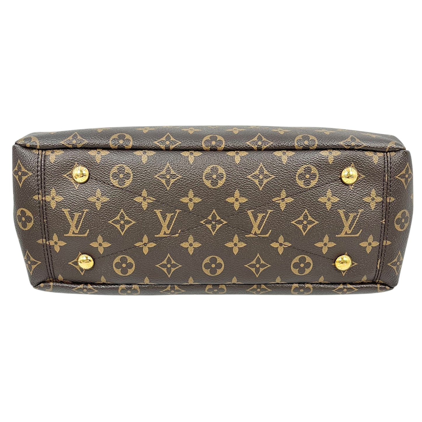 Louis Vuitton モノグラム キャンバス パラス サフラン ハンドバッグ トートバッグ - ブラウン