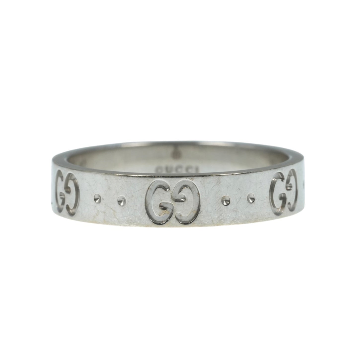 GUCCI アイコン リング ジュエリー - 18KWG