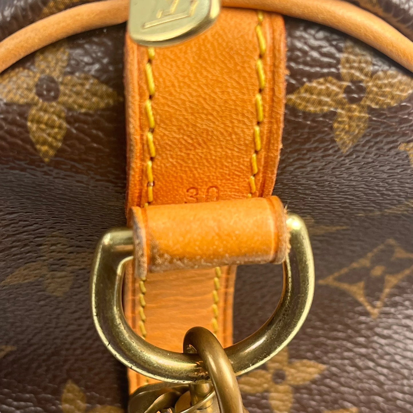 Louis Vuitton モノグラムキャンバス スピーディ 30 バンドリエール ハンドバッグ ショッピング - ブラウン