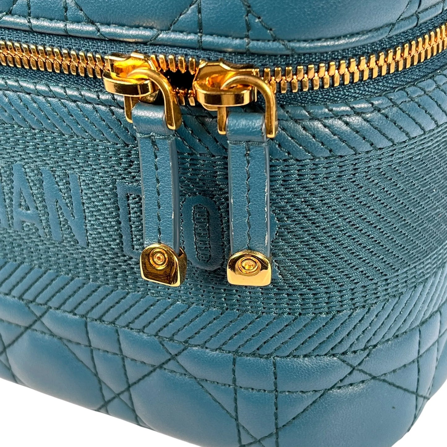 Dior Small Travel Vanity Handbag/Shoulder Bag - Blue 