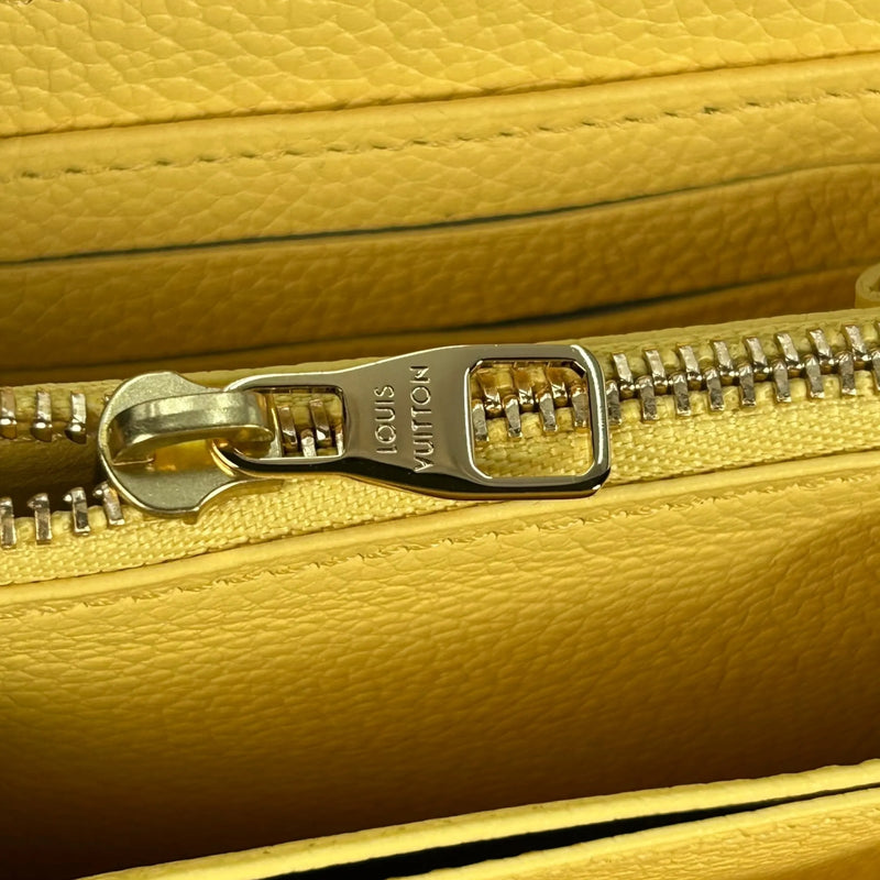 Louis Vuitton Monogram Empreinte Zippy Long Wallet - Pink 