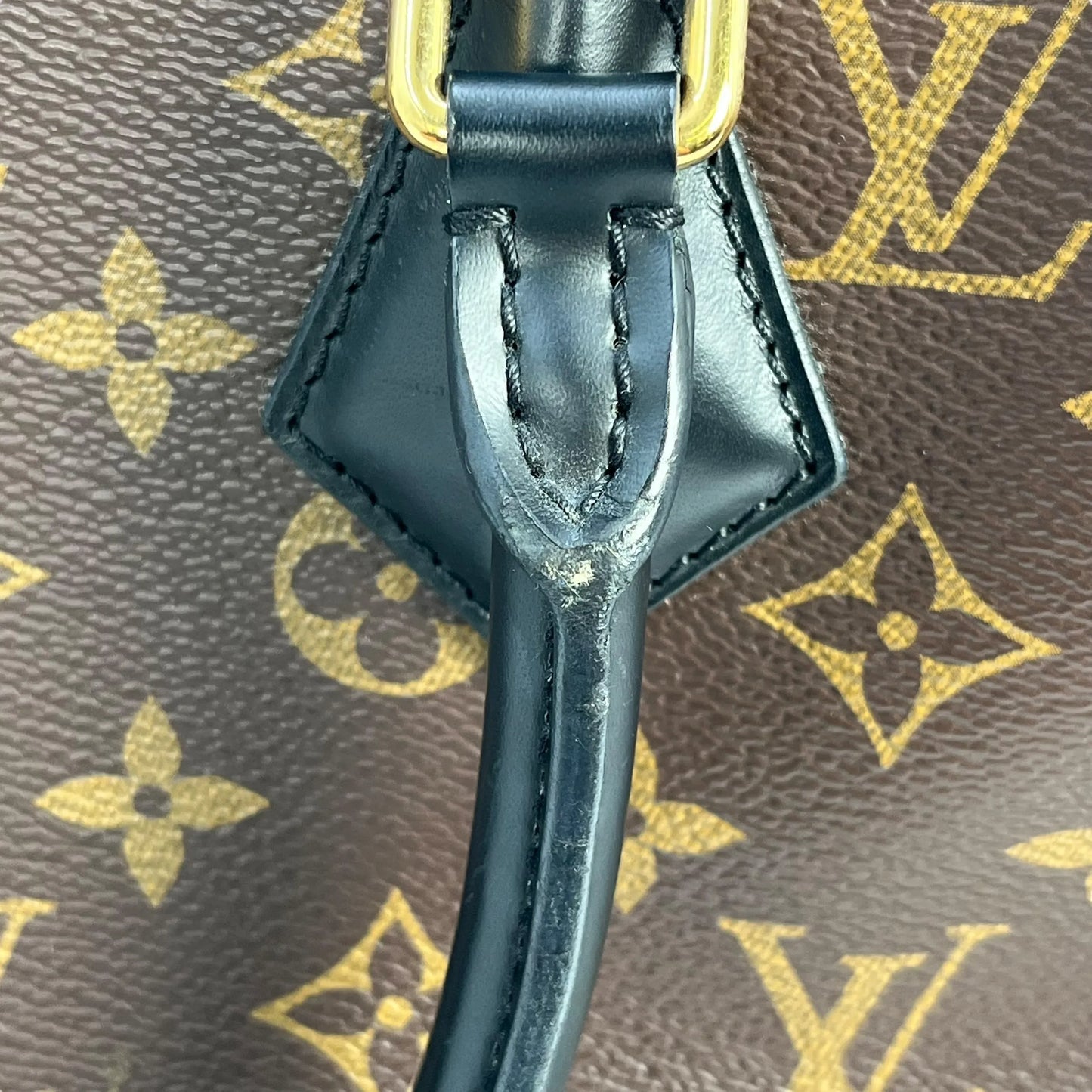 Louis Vuitton フェニックス PM モノグラム キャンバス ハンドバッグ - ブラウン × ブラック