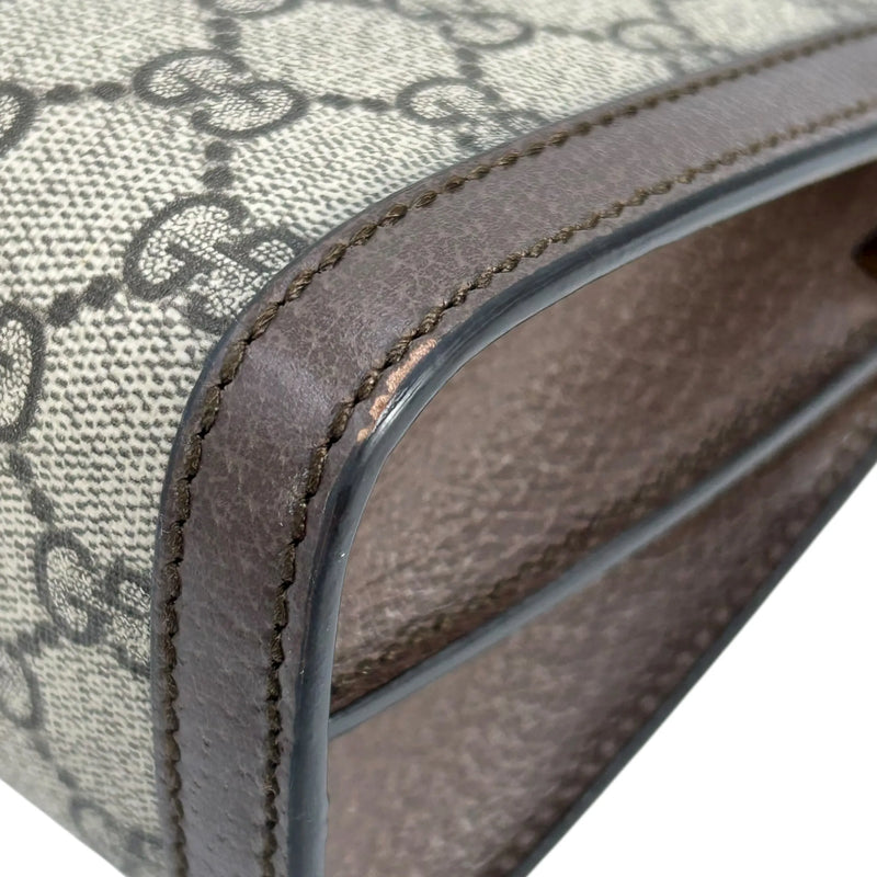 GUCCI Ophidia GG Medium Shoulder bag - Brown 