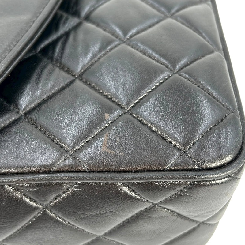 CHANEL Matelasse Tassel Chain Shoulder Bag - Black 