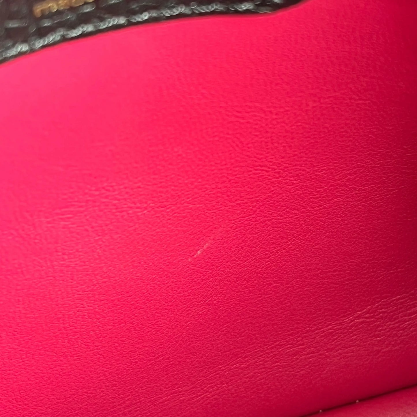 LOUIS VUITTON Capucines BB Handbag/Shoulder Bag - Black 