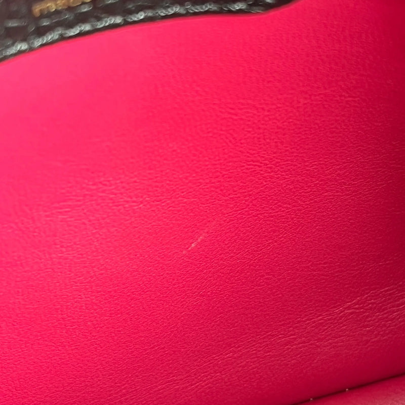 LOUIS VUITTON Capucines BB Handbag/Shoulder Bag - Black 