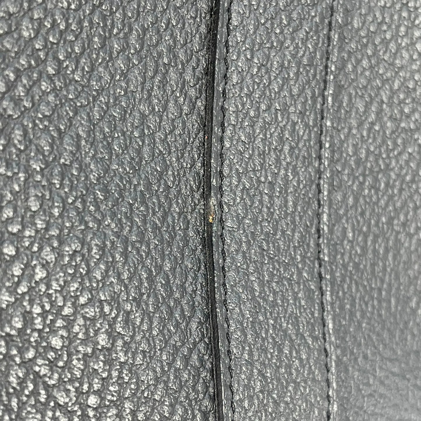 HERMES Garden Party PM Negonda X Stamped Tote Bag - Black 