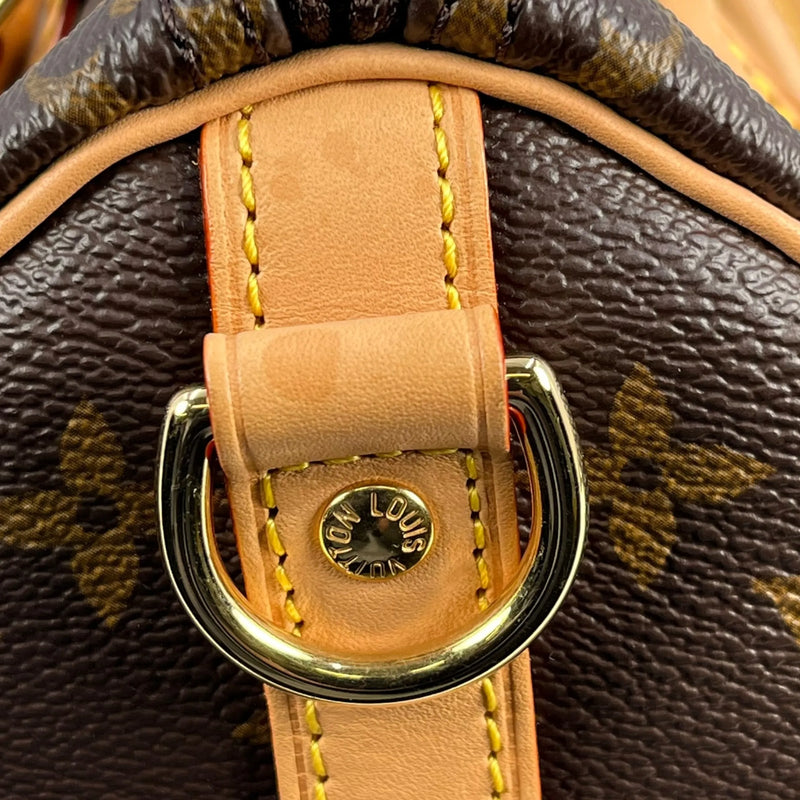 LOUIS VUITTON スピーディ バンドリエール 25 モノグラム ハンドバッグ - ブラウン