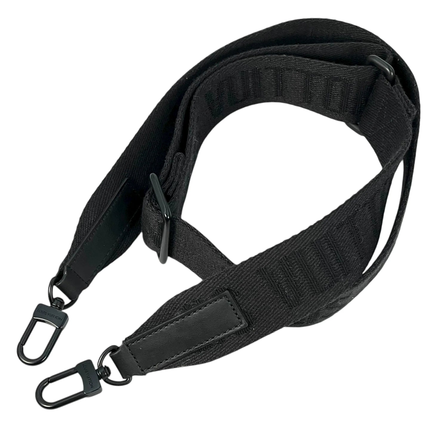 LOUIS VUITTON Alpha Wearable Monogram Eclipse Shoulder Bag - Black 