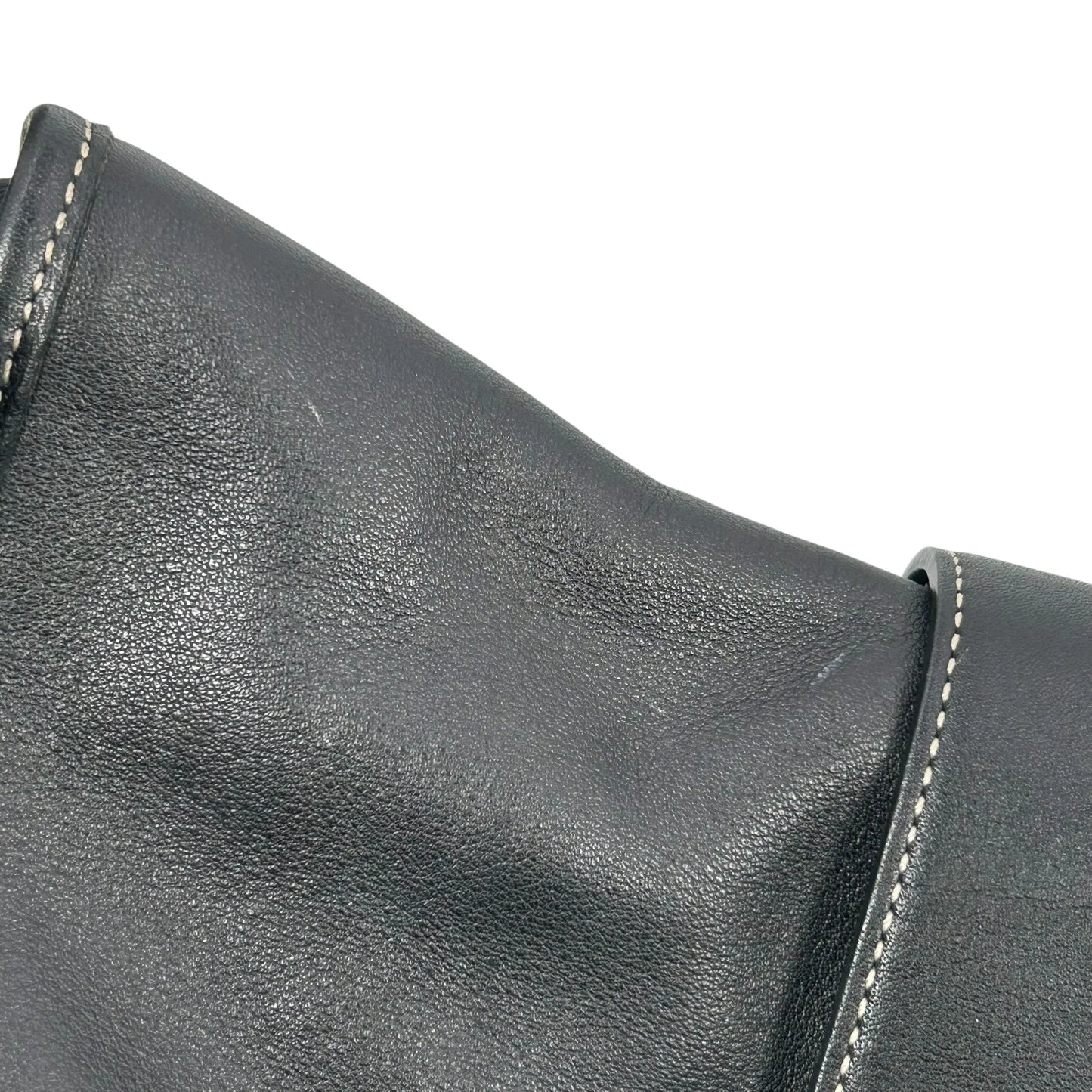 Coach Soho Crossbody Messenger Leather Shoulder Bag - Black 