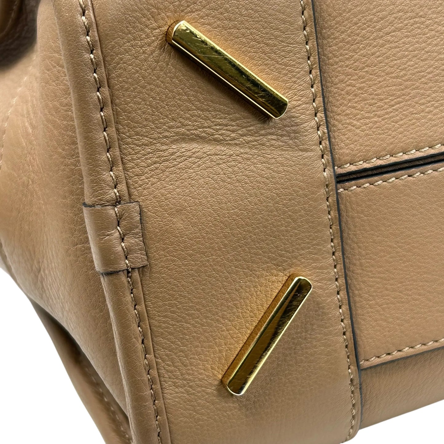 Loewe Amazona 28 Calfskin Handbag/Shoulder Bag - Brown 