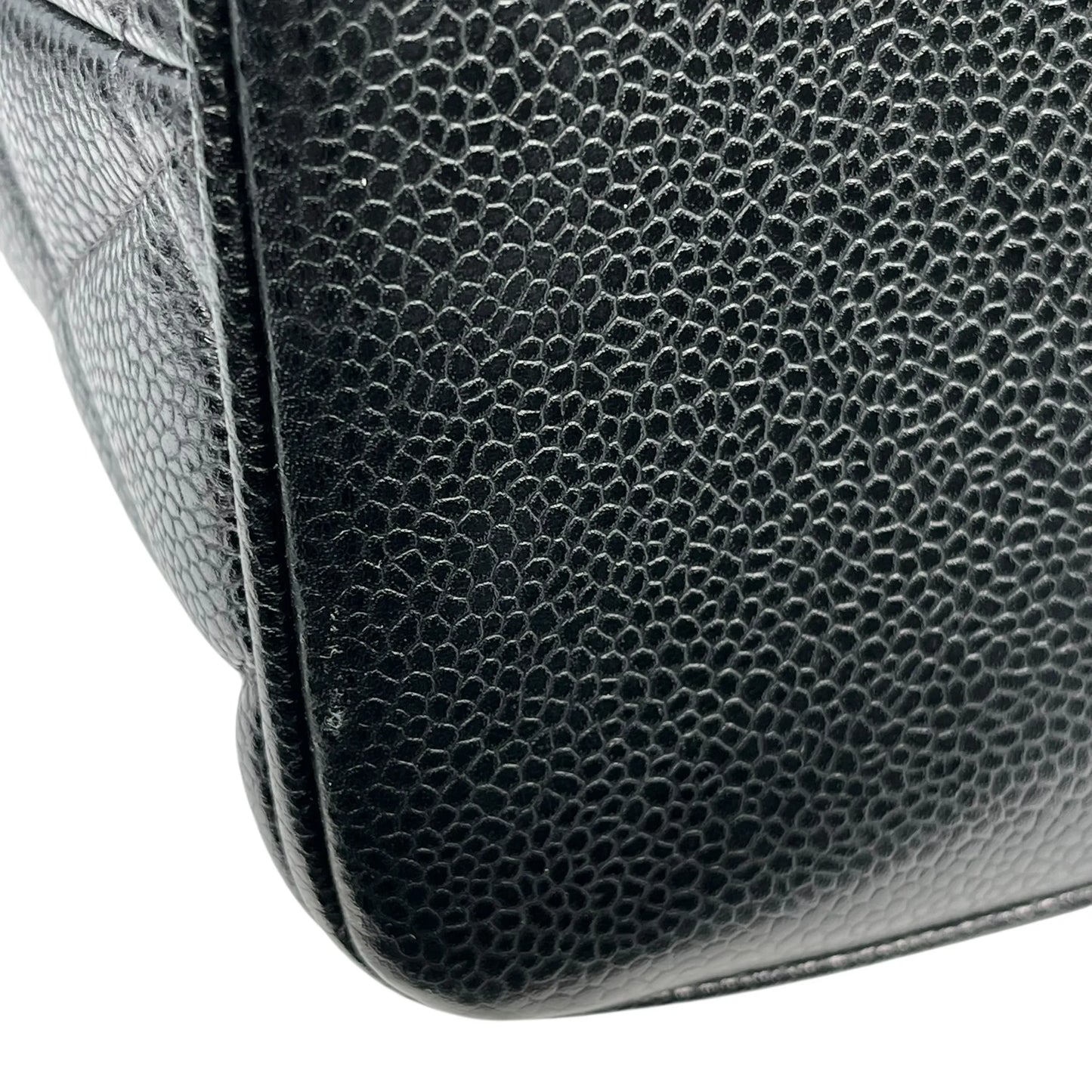 CHANEL 復刻トート キャビアスキン トートバッグ - ブラック