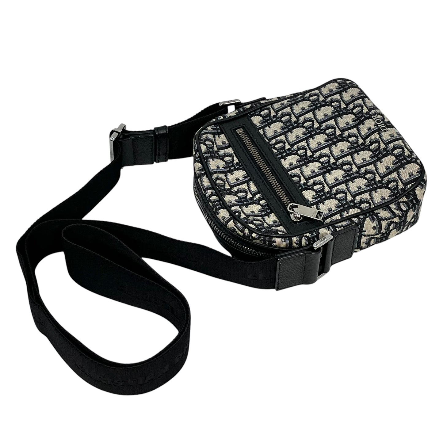 Dior オブリーク トロッター ショルダーバッグ - ブラック