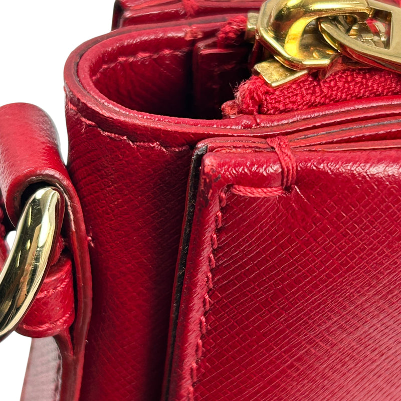 Salvatore Ferragamo ヴァラ ボン ハンドバッグ - レッド