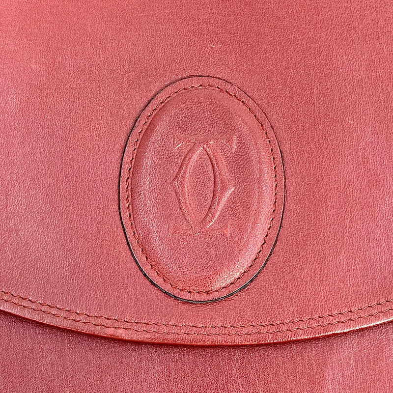Cartier マストライン クラッチバッグ - レッド