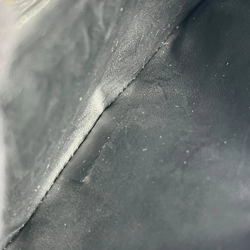 Louis Vuitton Monogram Empreinte Pochette Saint-Germain Chain Wallet - Black 