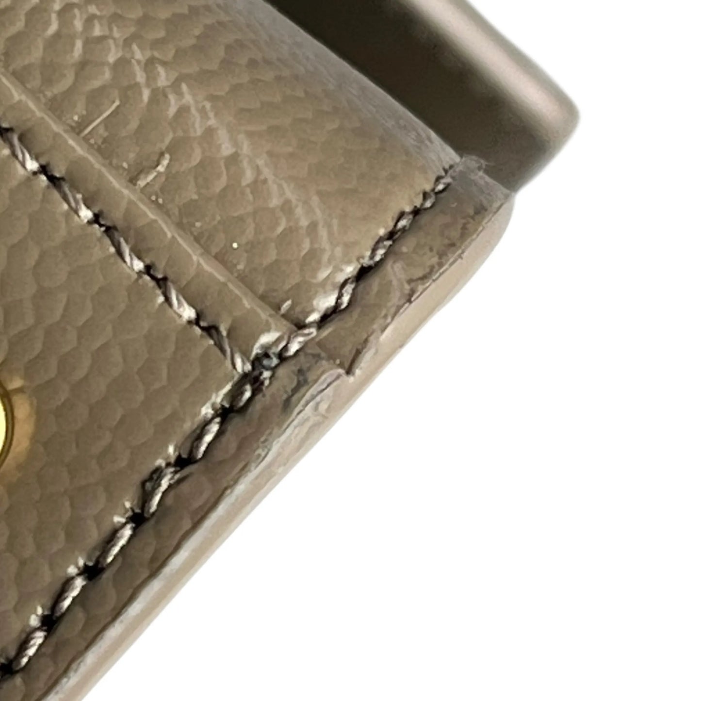 Saint Laurent Cassandra Top Handbag/Shoulder Bag - Beige 