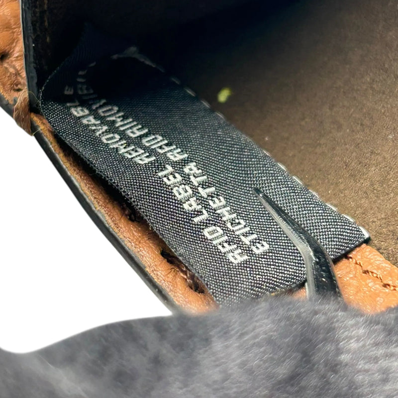 FENDI Selleria Compact Bifold Wallet - Brown 