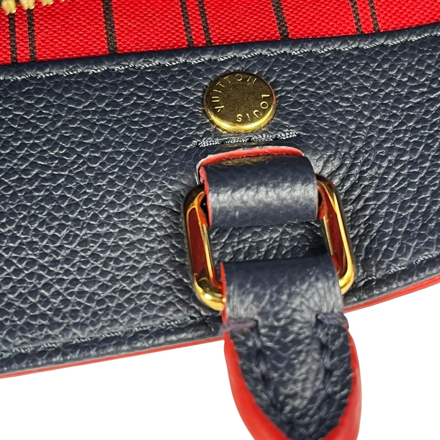 Louis Vuitton Monogram Empreinte Montaigne BB Handbag - Navy 