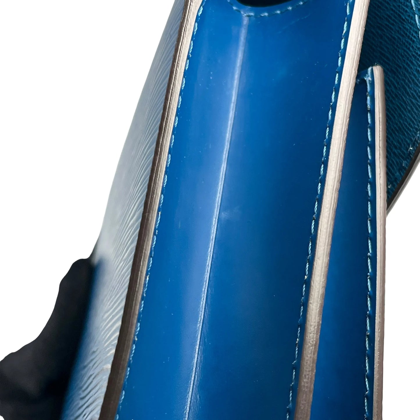 Louis Vuitton Epi Leather Monceau BB Handbag - Blue 