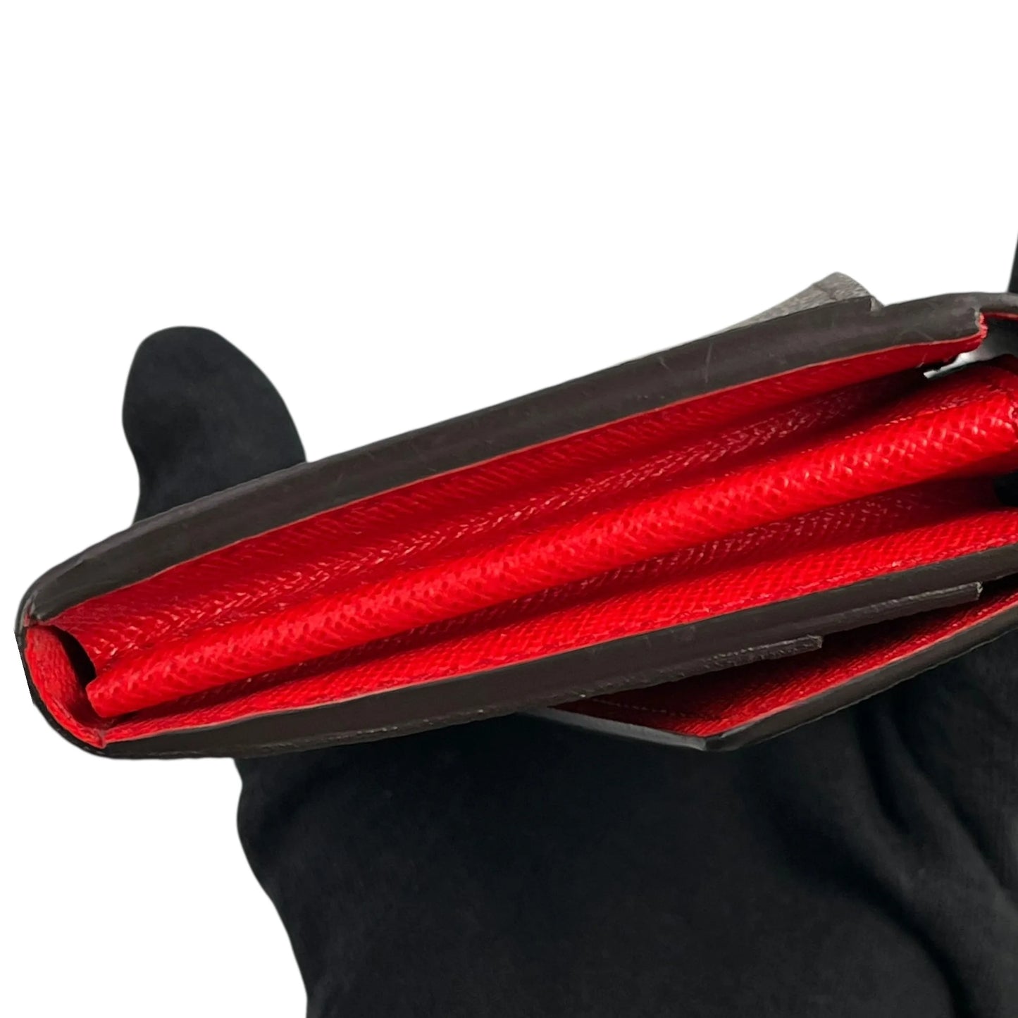 Louis Vuitton モノグラム キャンバス ポルトフォイユ サラ 長財布 ロングウォレット - ブラウン × レッド - 35056