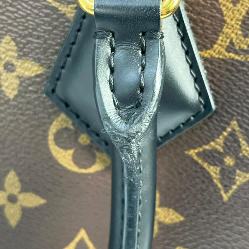 Louis Vuitton フェニックス PM モノグラム キャンバス ハンドバッグ - ブラウン × ブラック