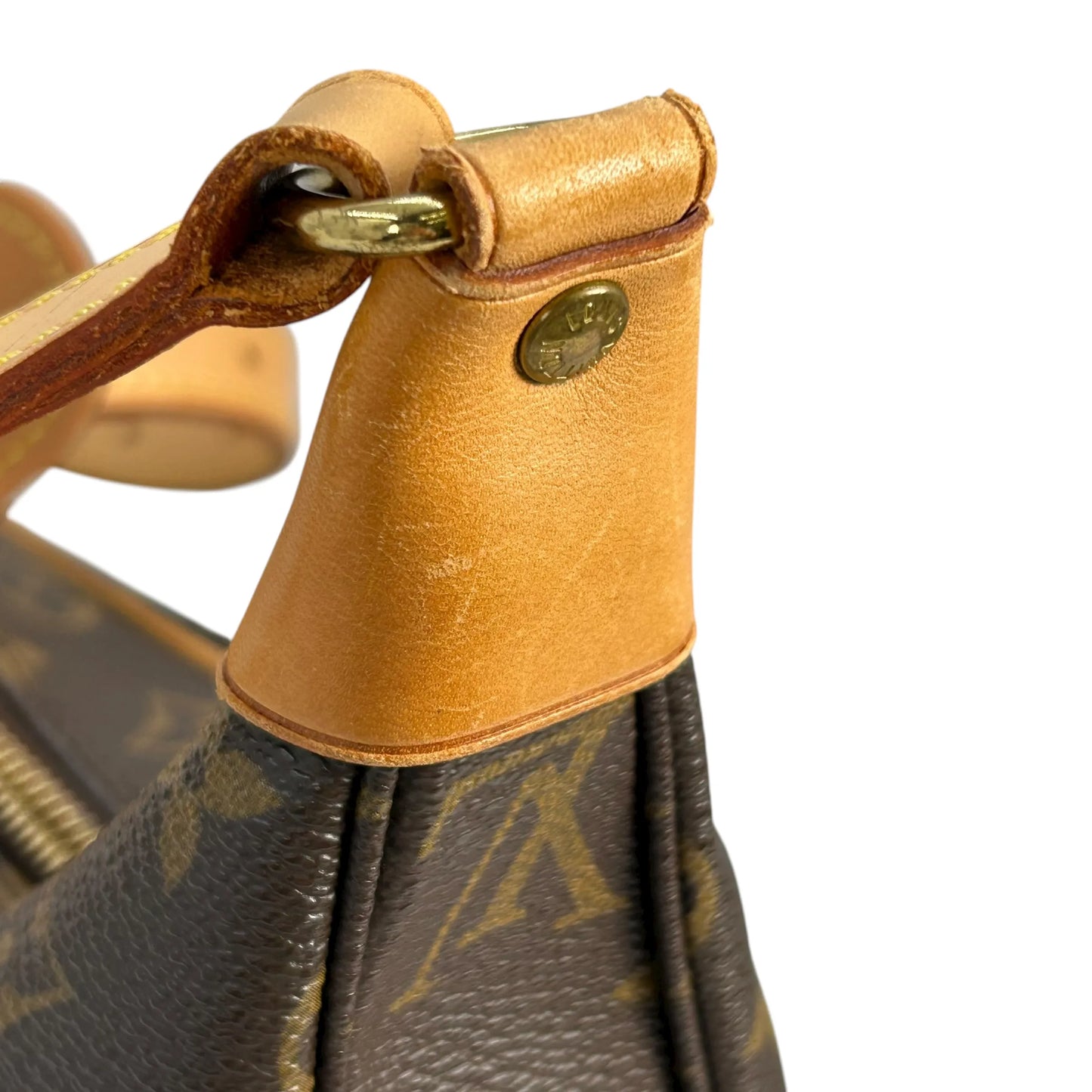 Louis Vuitton ブローニュ PM モノグラムキャンバス ショルダーバッグ  - ブラウン