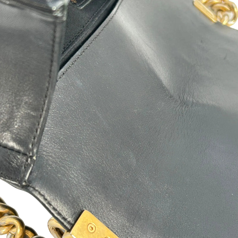 HOLD🔷CHANEL Boy Chanel Hand Bag Shoulder Bag - Black 