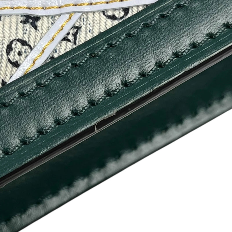 LOUIS VUITTON バムバッグ ドーフィーヌ ミニ モノグラム キャンバス ショルダーバッグ - グリーン